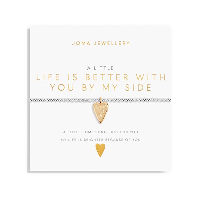 Hovedbilde Armbånd LIFE IS BETTER WITH YOU BY MY SIDE A Little Joma Jewelle