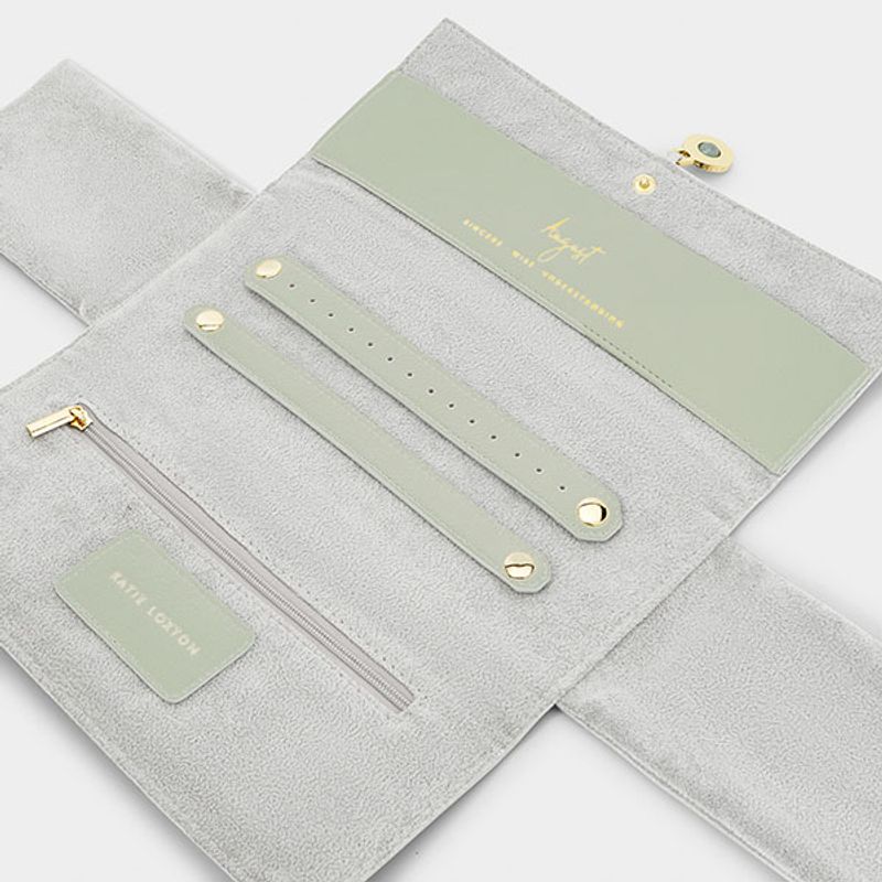 Smykkeskrin AUGUST fødselsstein Aventurine Katie Loxton