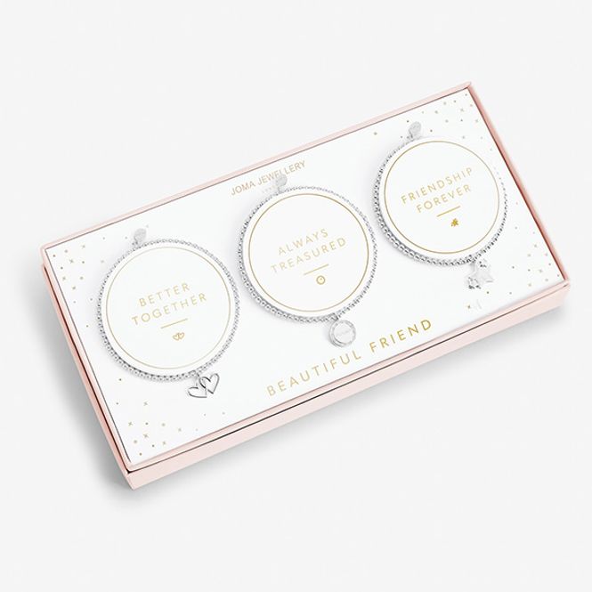 Hovedbilde Gavesett BEAUTIFUL FRIEND 3 armbånd Joma Jewellery