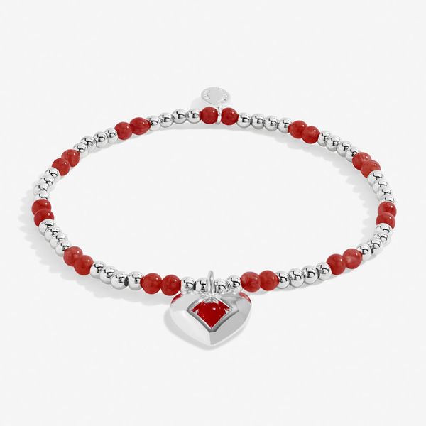 Armbånd JANUAR fødselsstein Garnet Joma Jewellery