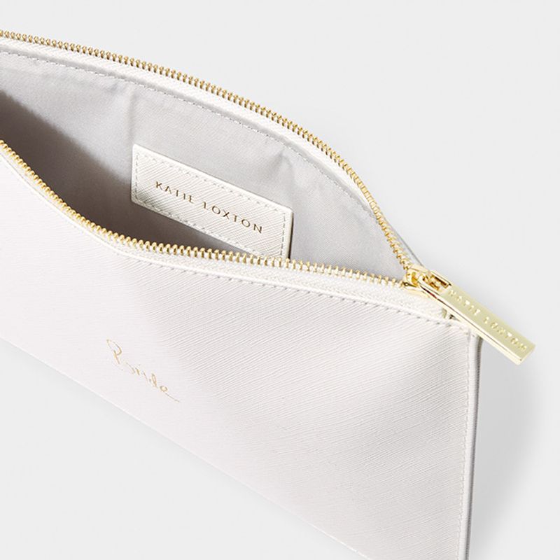 Clutch veske BRIDE hvit Katie Loxton