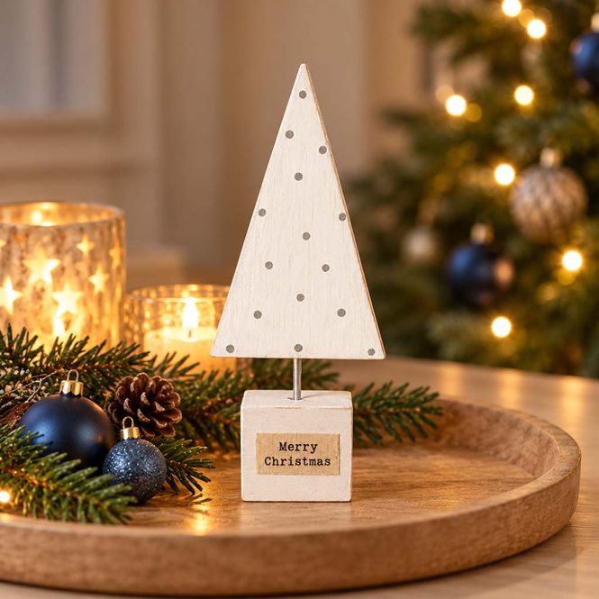 Hovedbilde Dekor Juletre Merry Christmas East of India 