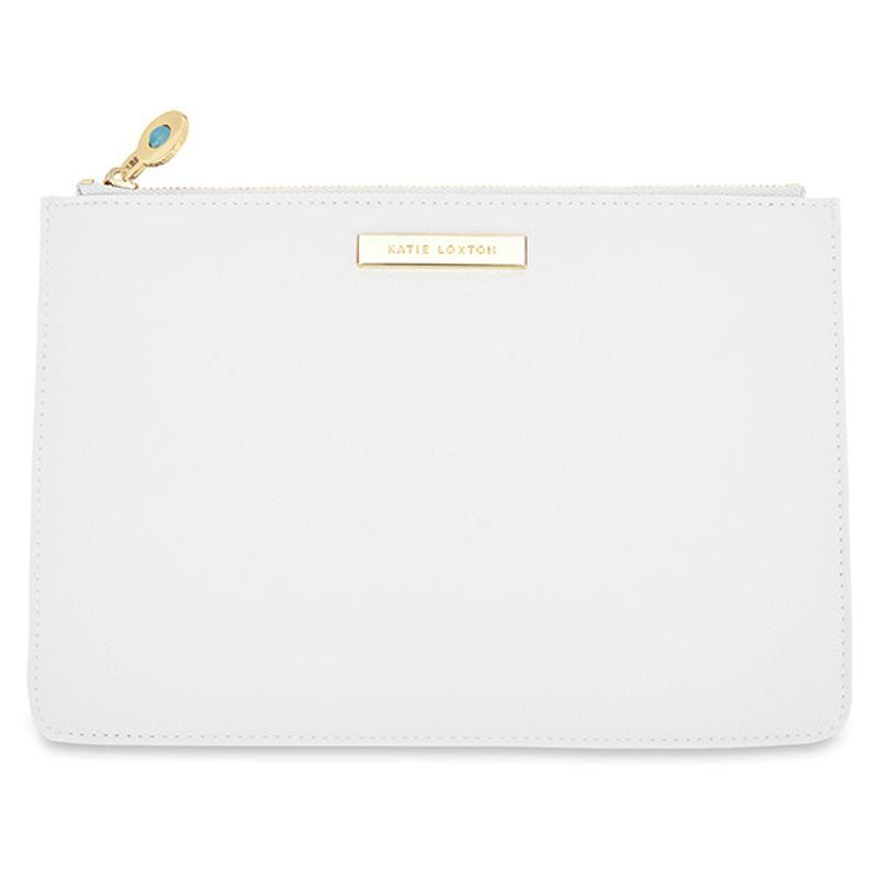 Clutch veske SOMETHING BLUE hvit Katie Loxton