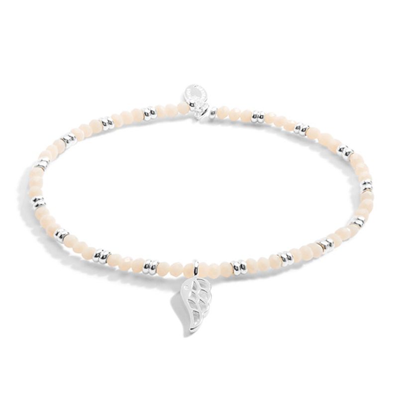 Armbånd BOHO BEADS WING hvit Joma Jewellery