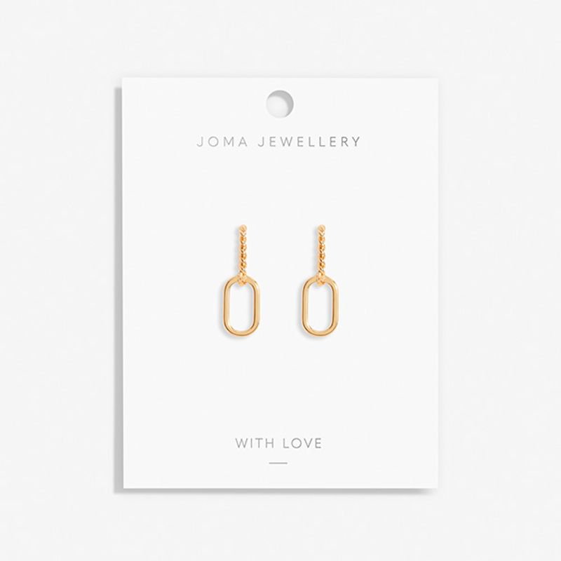 Øredobber STATEMENT Gold Rope Joma Jewellery