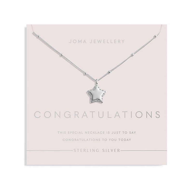 Smykke CONGRATULATIONS 925 sølv Joma Jewellery
