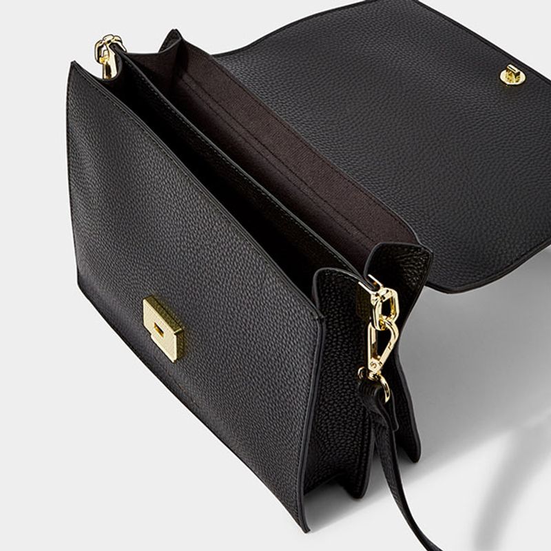 Crossover veske ORLA CROC svart Katie Loxton