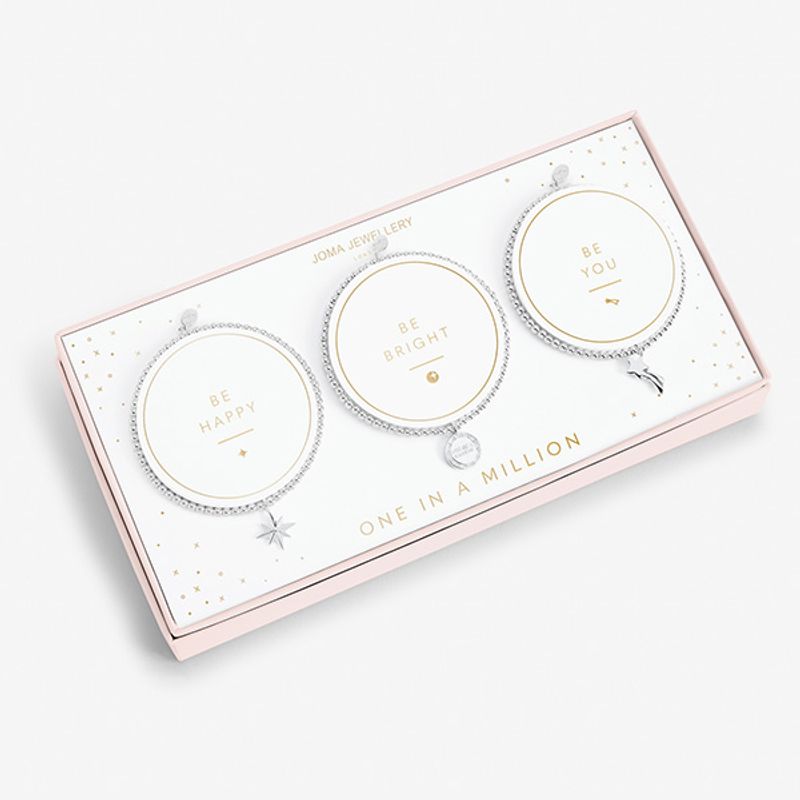 Gavesett ONE IN A MILLION 3 armbånd Joma Jewellery