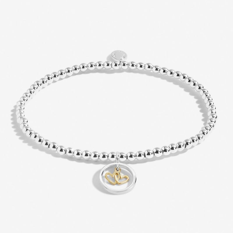 Armbånd SIDE BY SIDE OR MILES APART SISTER ALWAYS CLOSE BY HEART A Little Joma Jewellery 