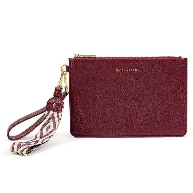 Hovedbilde Clutch veske HALLIE cherry burgunder Katie Loxton