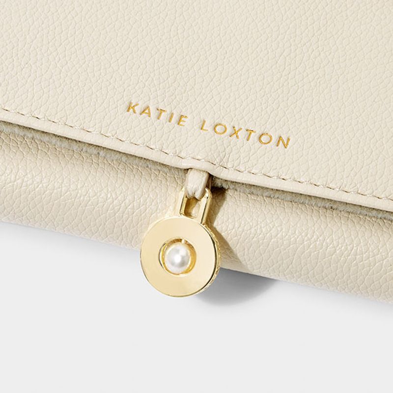 Reisesmykkeskrin HEART OF GOLD beige Katie Loxton