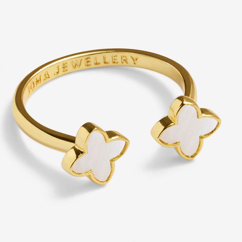 Ring WHITE CLOVER Signature Clover Joma Jewellery
