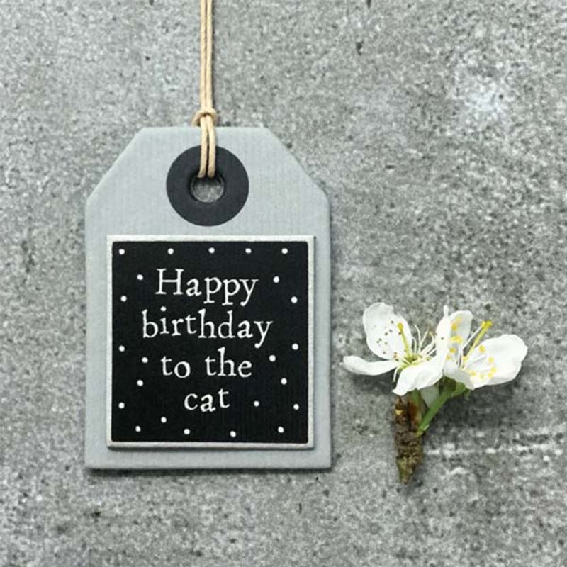 Tag Happy birthday to the cat East of India 