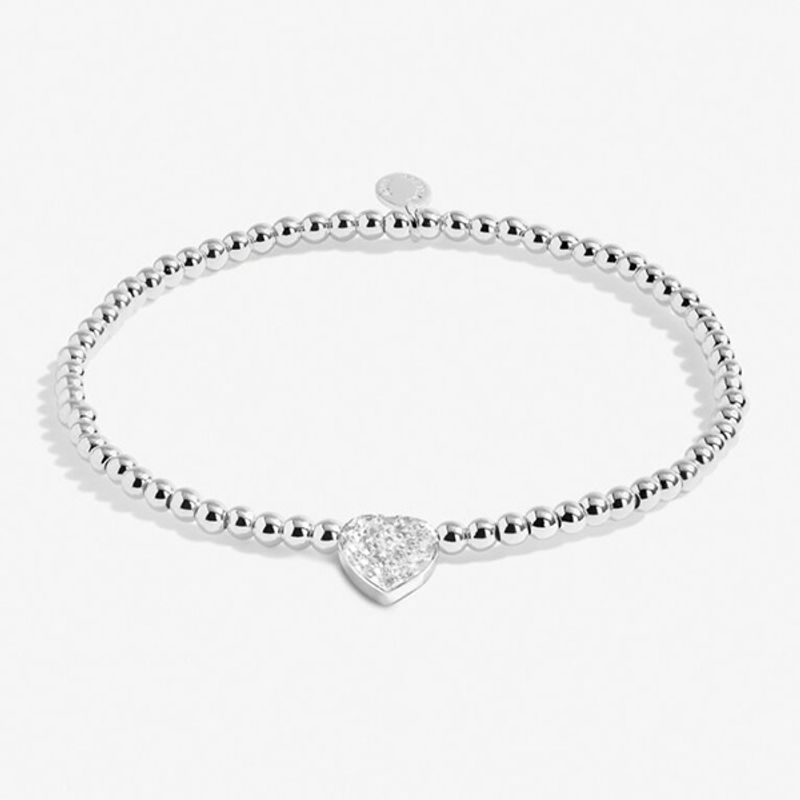 Armbånd LOVE Pave Hjerte A Little Joma Jewellery  