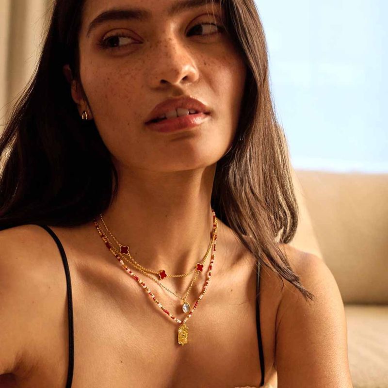 Smykke RED CLOVER Signature Clover Joma Jewellery